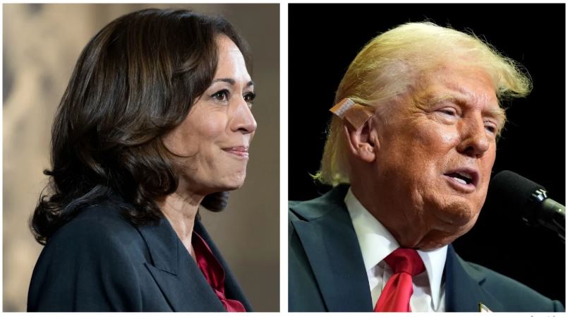 donald trump vs kamala harris